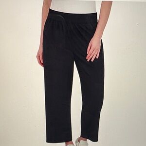 Eddie Bauer Lightweight Wide Leg Crop Pants Size Large